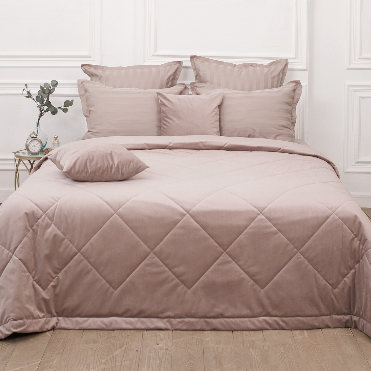 Покрывало | ПОКРЫВАЛО PALAZZO ПЕПЕЛ РОЗЫ