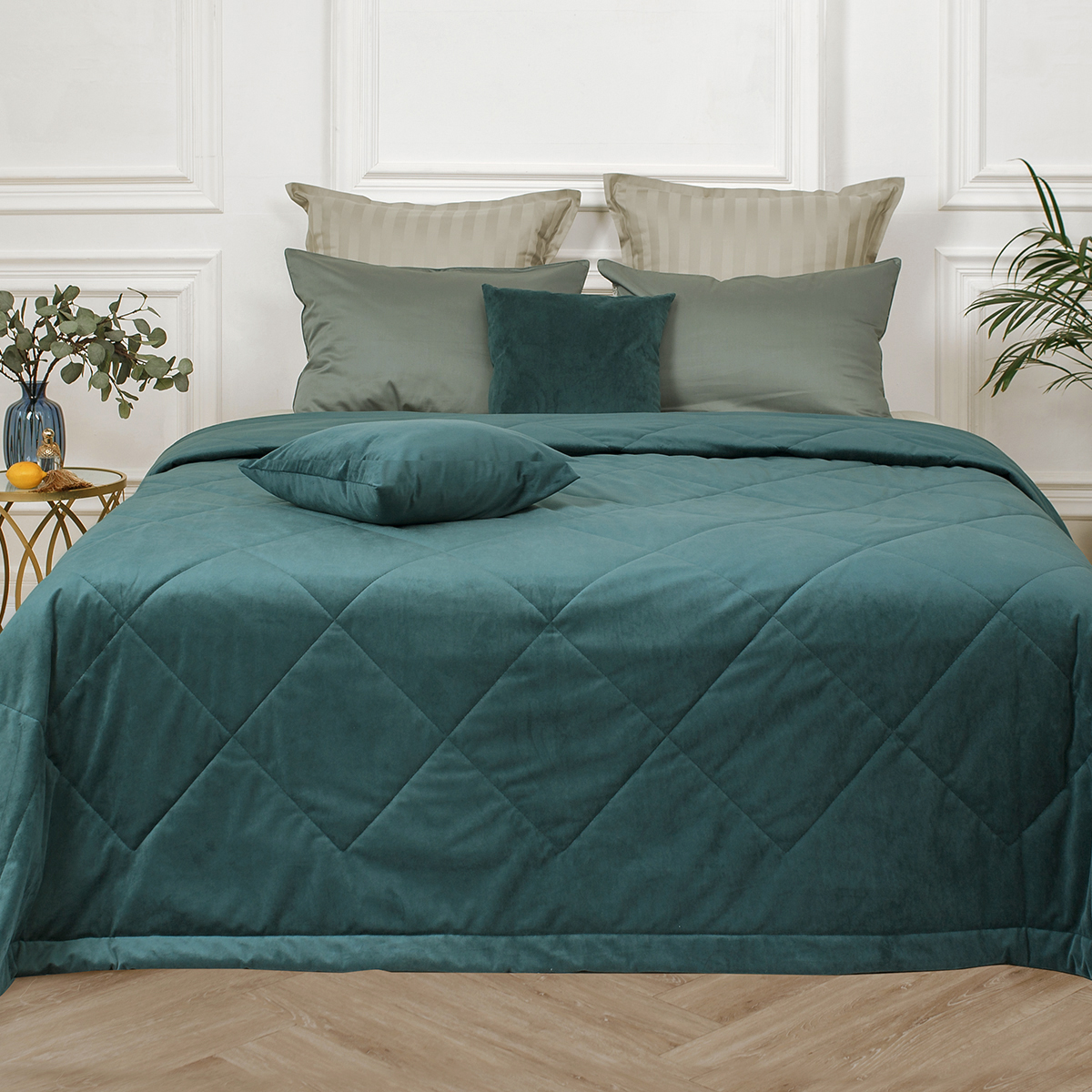 Покрывало | ПОКРЫВАЛО PALAZZO ИЗУМРУД