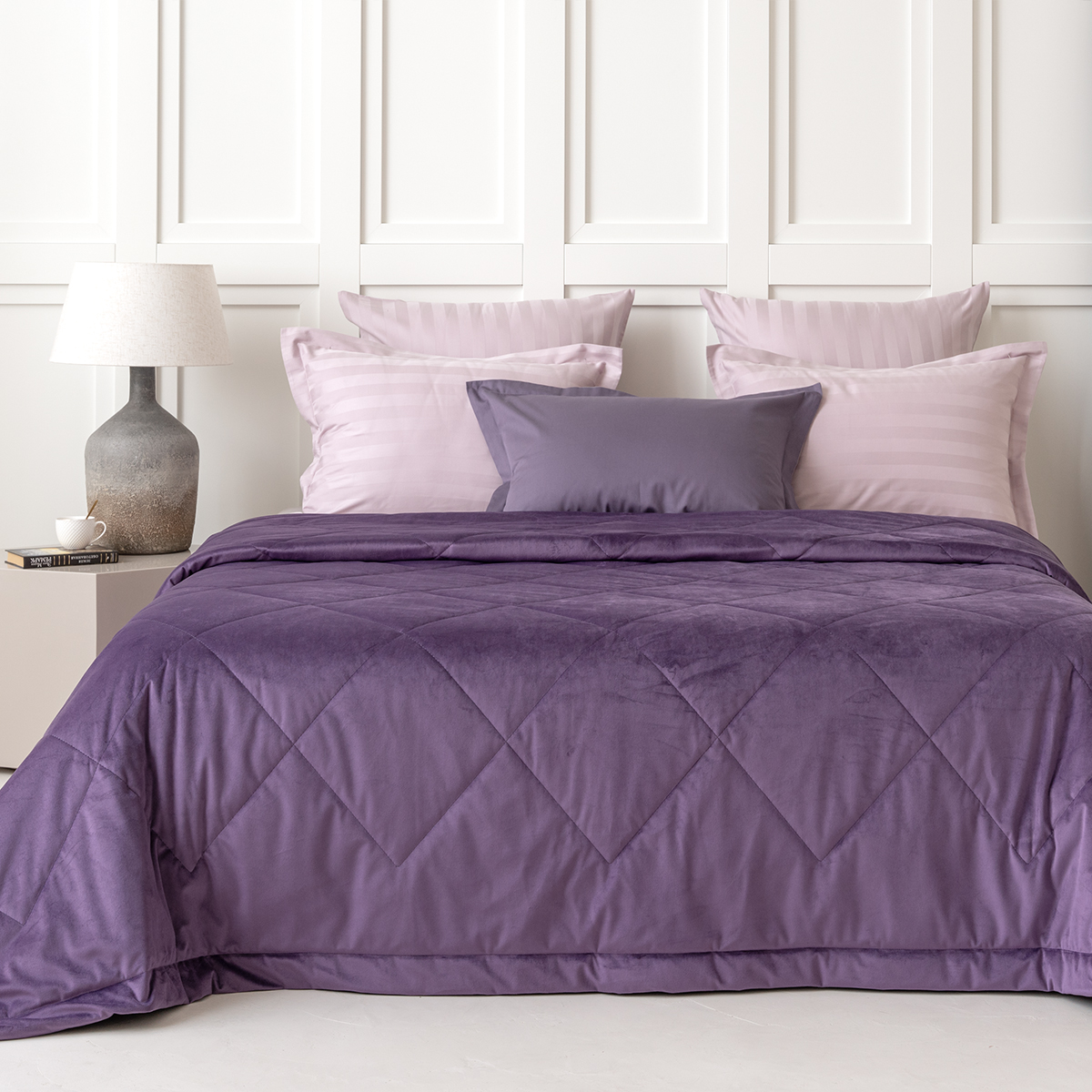 Покрывало | ПОКРЫВАЛО PALAZZO ИНЖИРНЫЙ