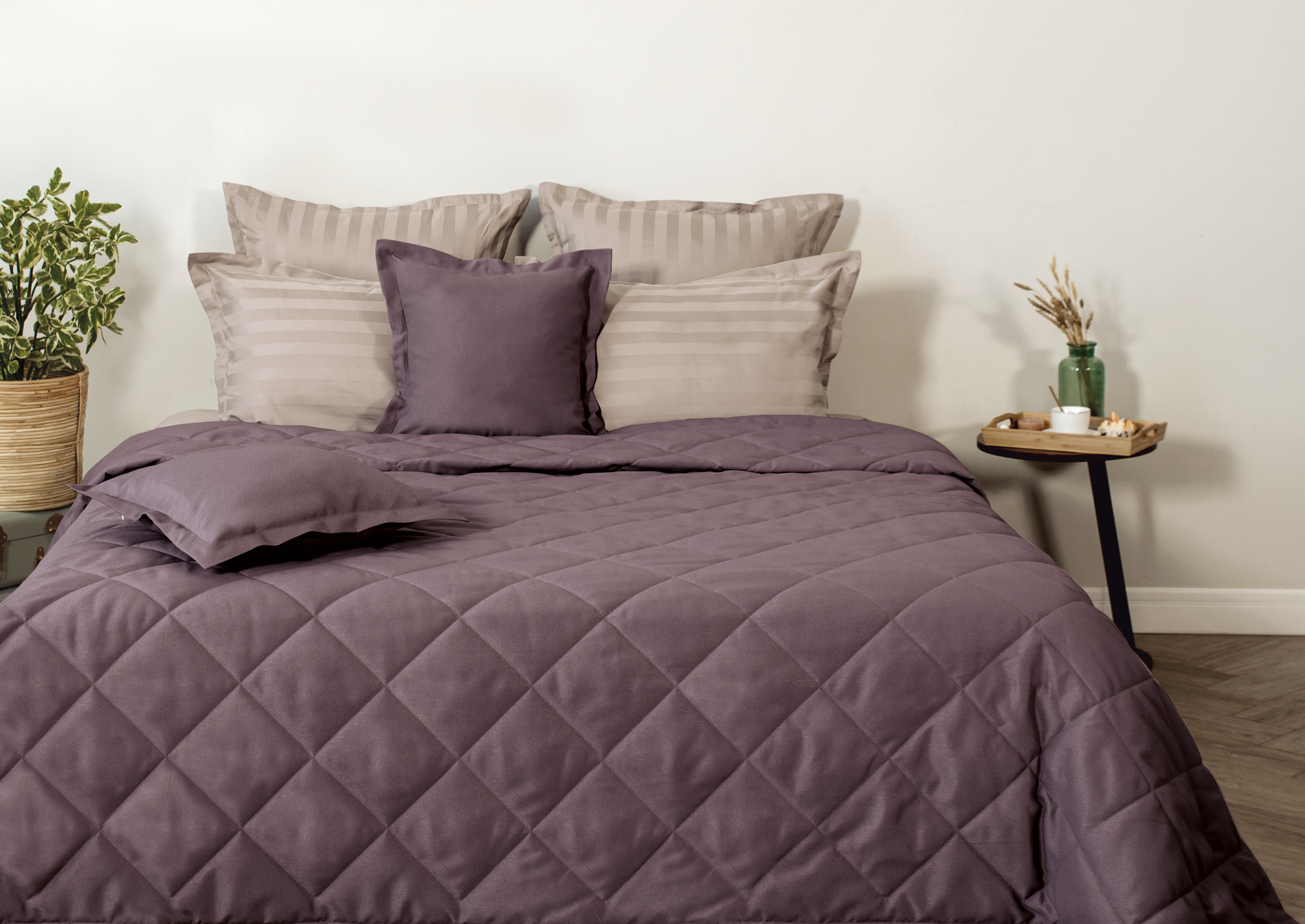 Покрывало | Покрывало Фьюджи ежевичный