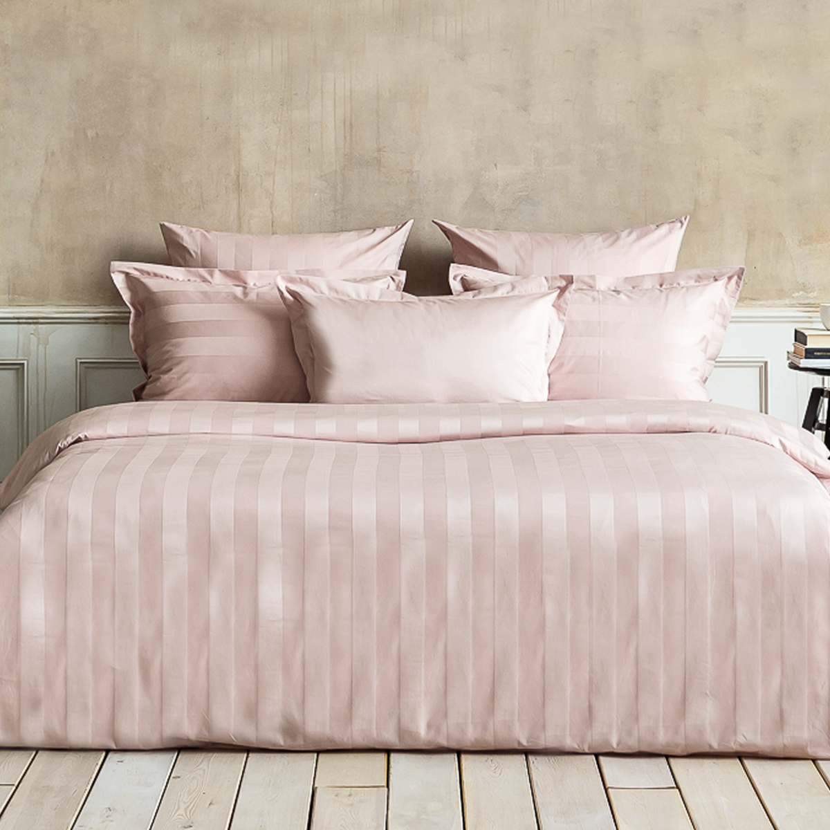 Постельное бельё Мако-сатин | ПОСТЕЛЬНОЕ БЕЛЬЁ МАКО-САТИН РОЗОВАЯ КАМЕЯ