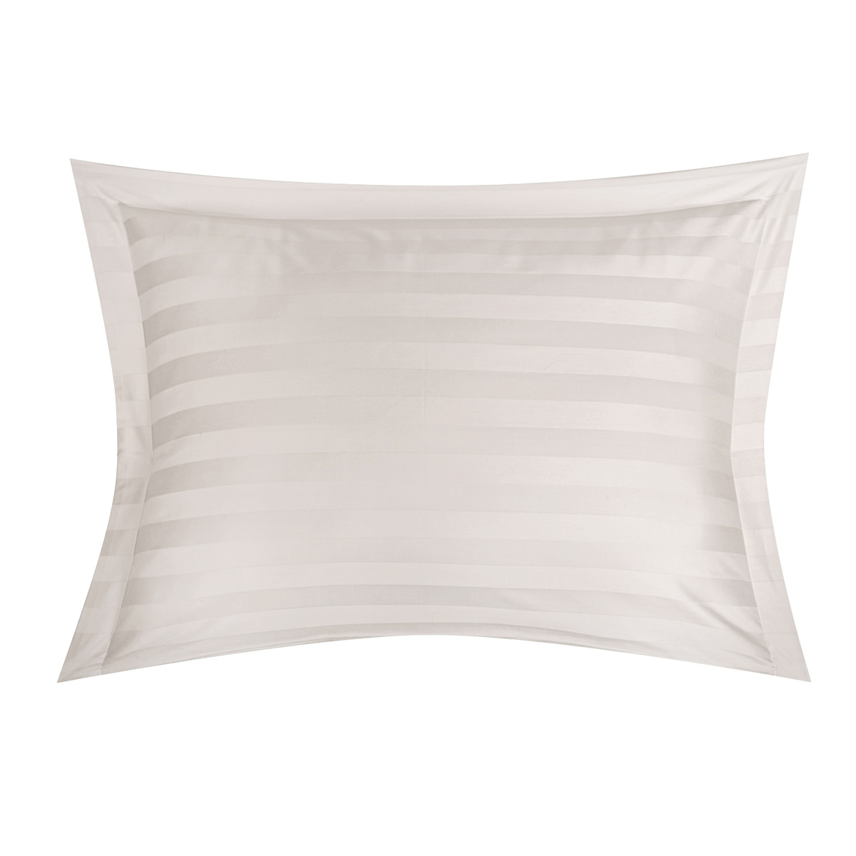 Наволочка Страйп-сатин | Наволочка Страйп-сатин Белый песок