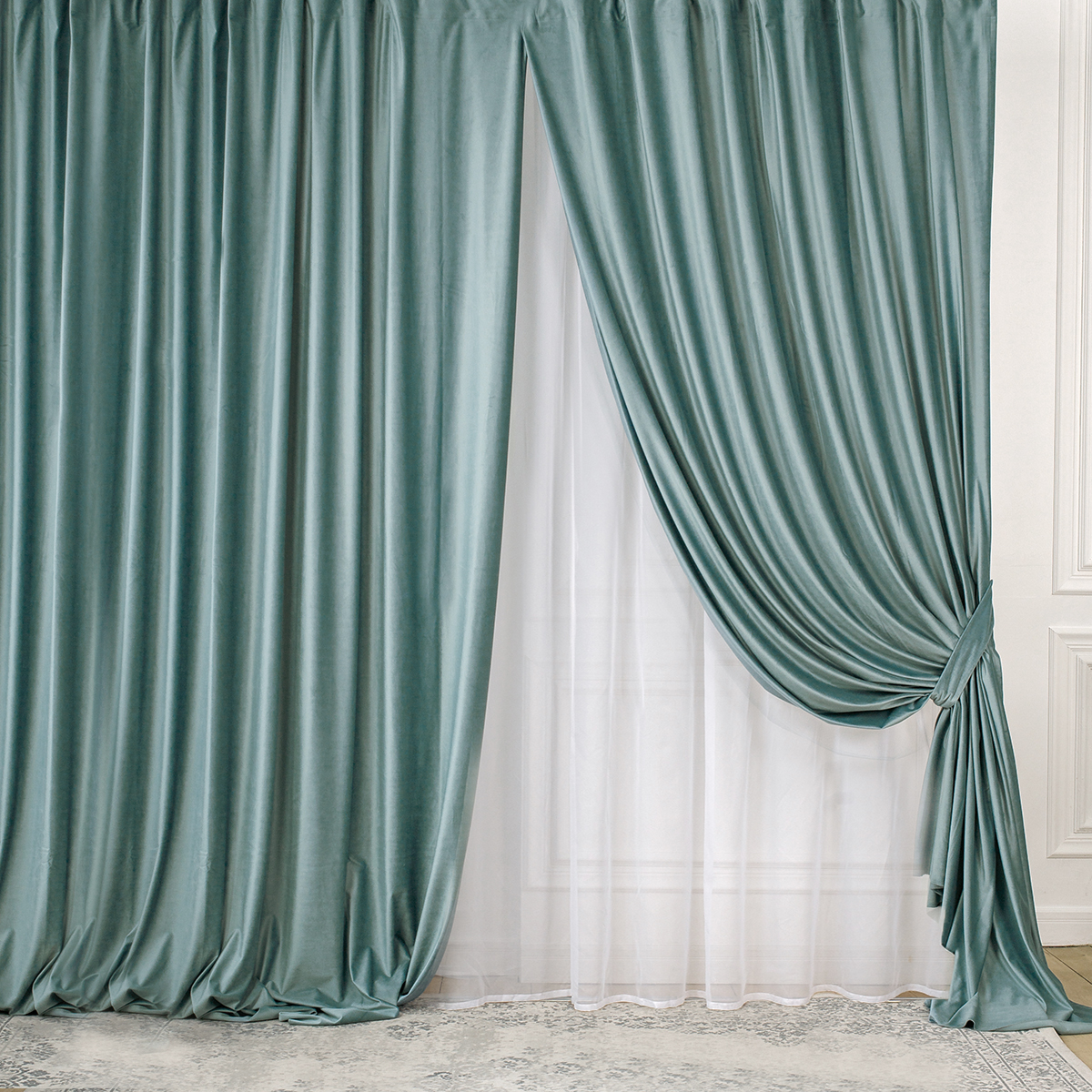 Шторы | ЖОЗЕФИНА НЕФРИТОВЫЙ