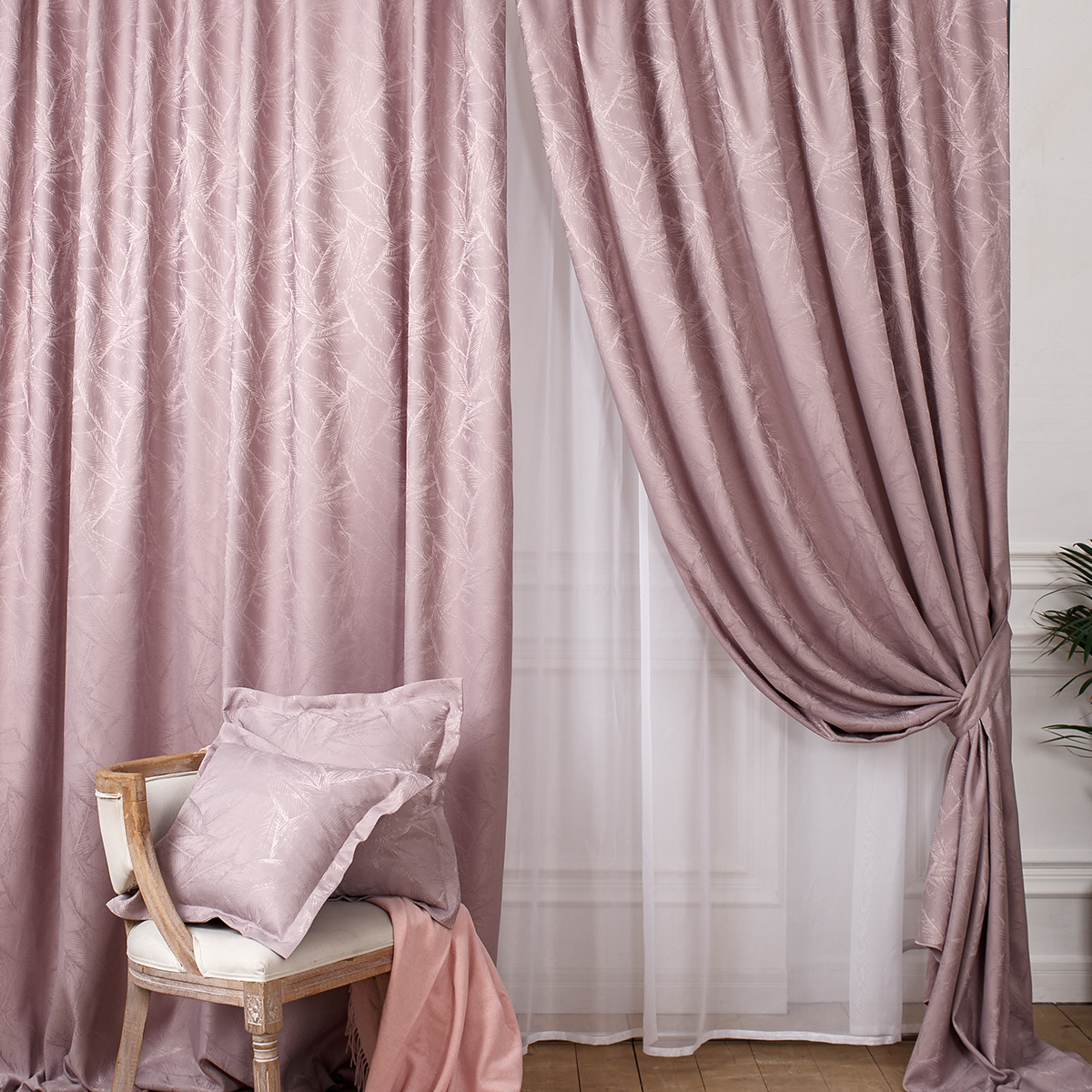 Шторы | ШТОРЫ GARDEN ЛИЛОВЫЙ