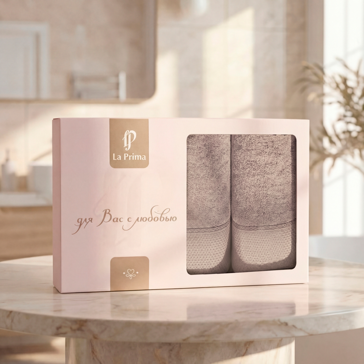 Набор полотенец Грация №6 | НАБОР ПОЛОТЕНЕЦ GRAZIA КАРАМЕЛЬ