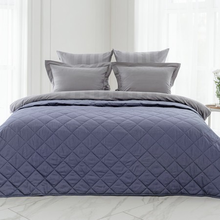 ПОКРЫВАЛО ХЛОПКОВОЕ ОДНОТОННОЕ МАКО-САТИН ИРИС