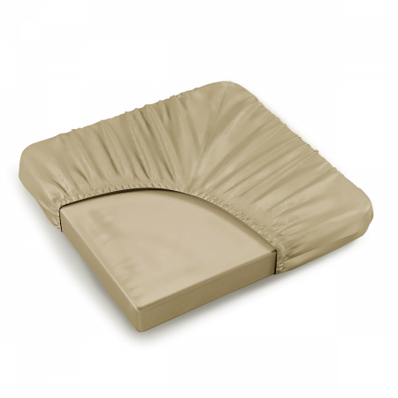 ПРОСТЫНЯ НА РЕЗИНКЕ МАКО-САТИН ПЕСОК