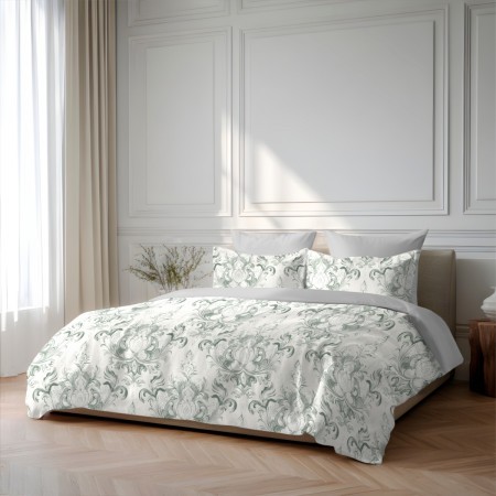 ПОСТЕЛЬНОЕ БЕЛЬЁ МАКО-САТИН БЬЯНКА (СЕРЫЙ)